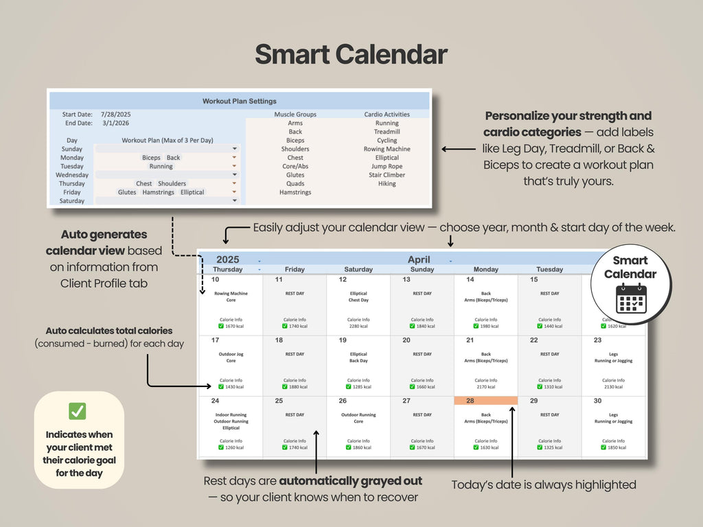 Personal Trainer Client Tracker