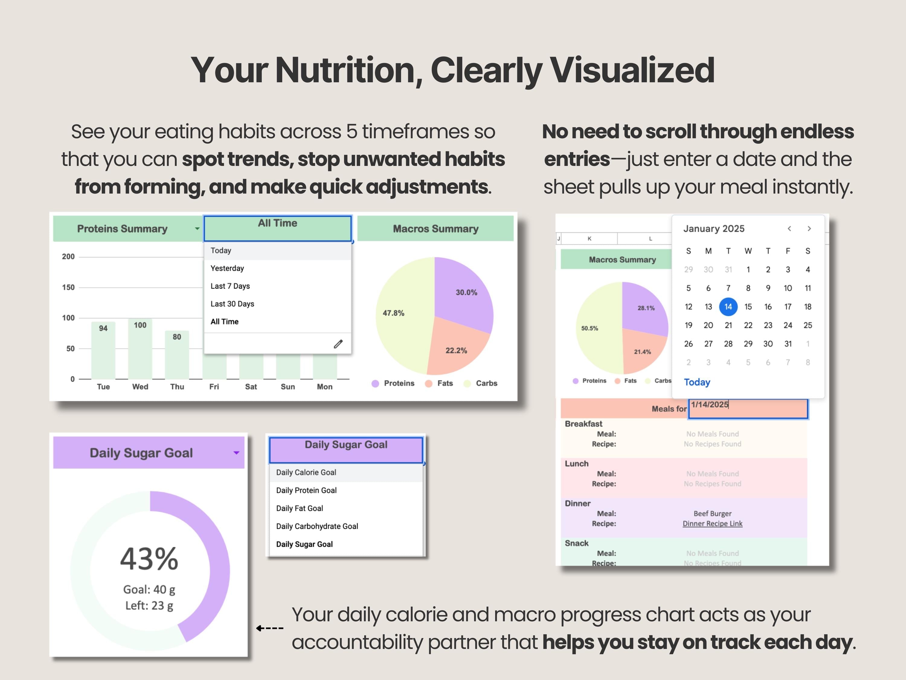Calorie & Macro Tracker