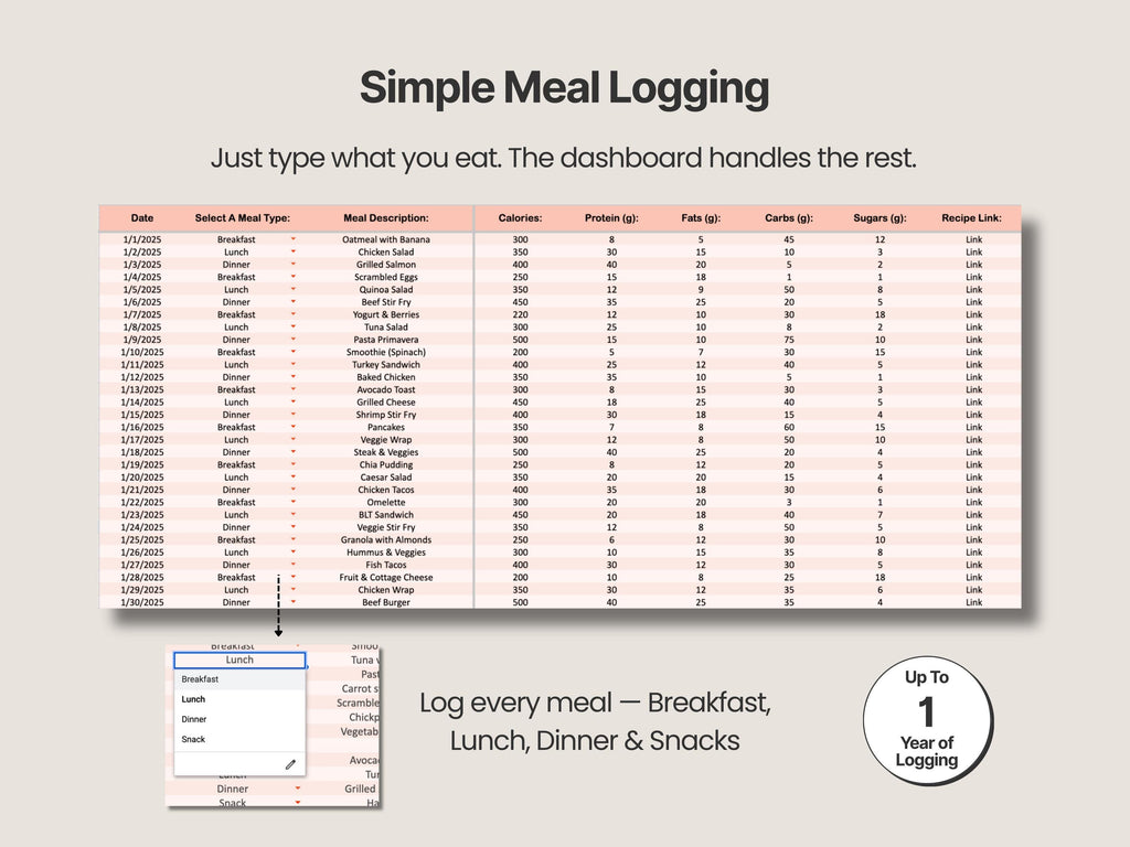 Calorie & Macro Tracker